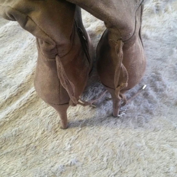 ZIGI SOHO JEENIE POINTED TOE 100% SUPER SOFT SUEDE MID CALF SLOUCH BOOT - Picture 5 of 8